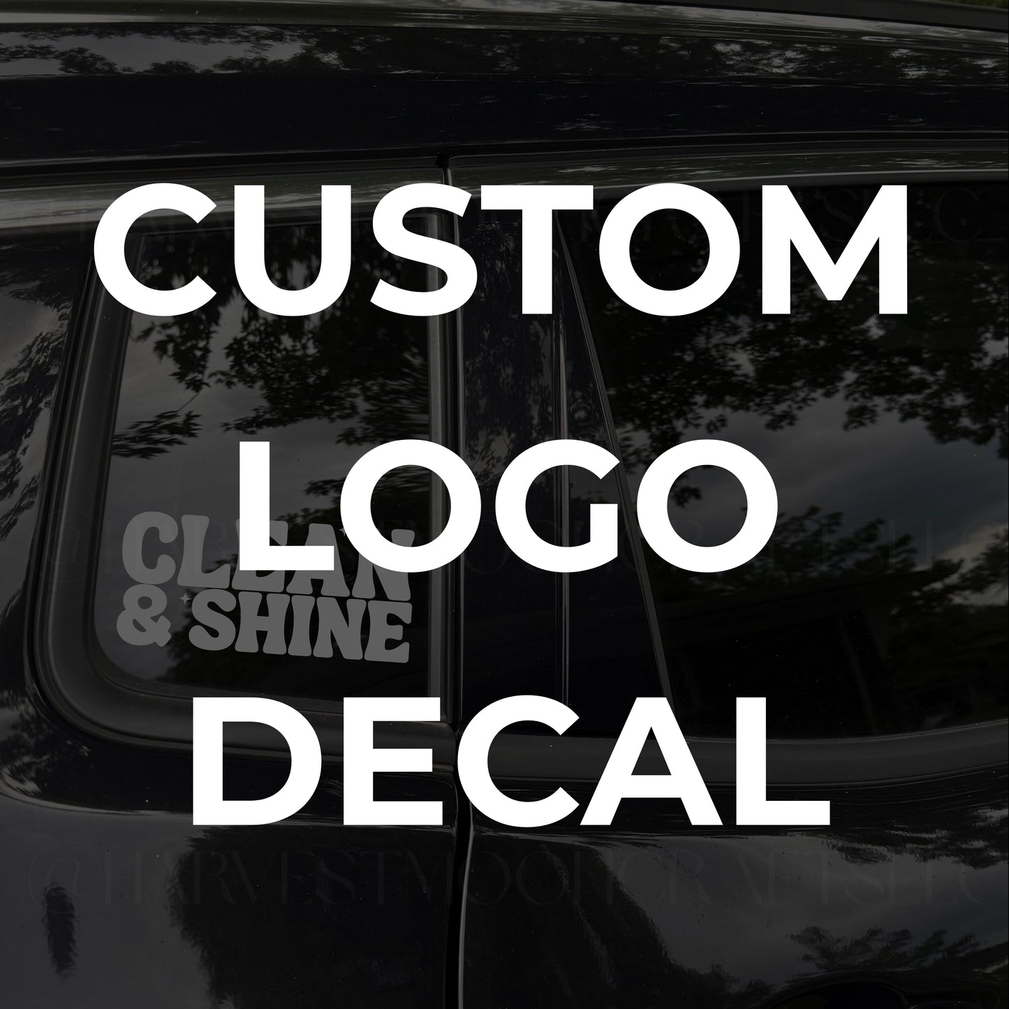 Custom Vinyl Decal - Company Logo
