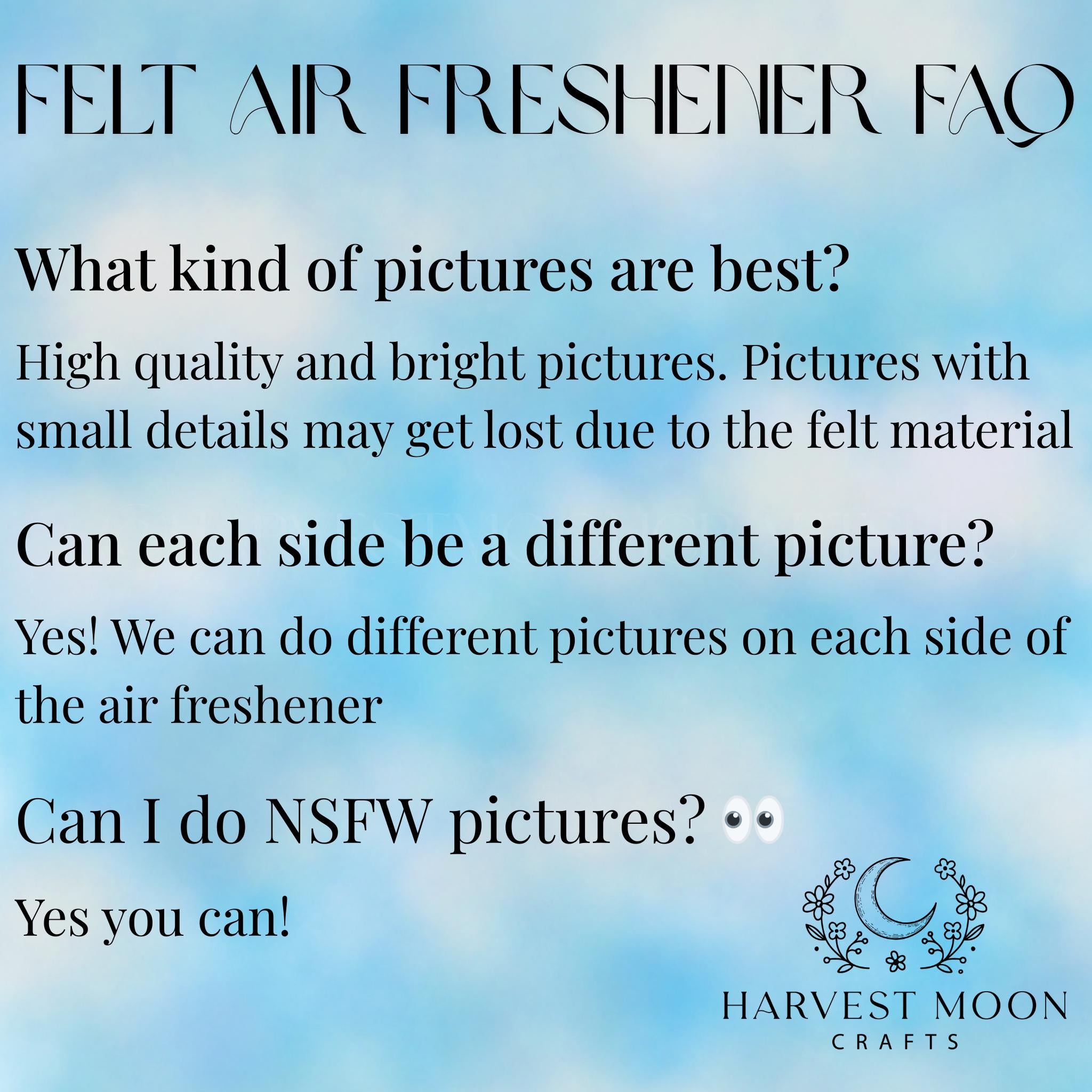 Custom Photo Car Air Freshener | Personalize Picture Freshener