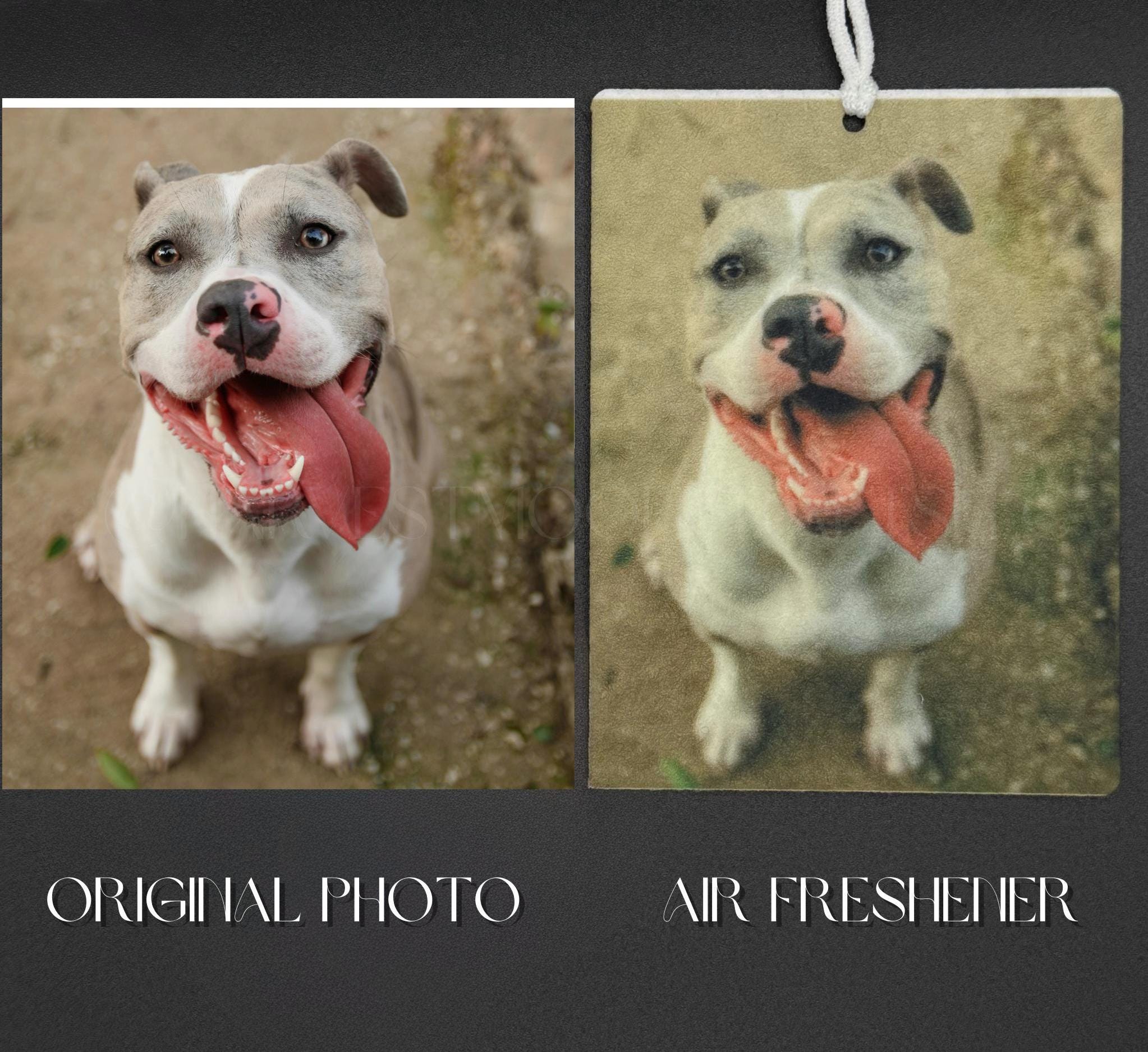 Custom Photo Car Air Freshener | Personalize Picture Freshener